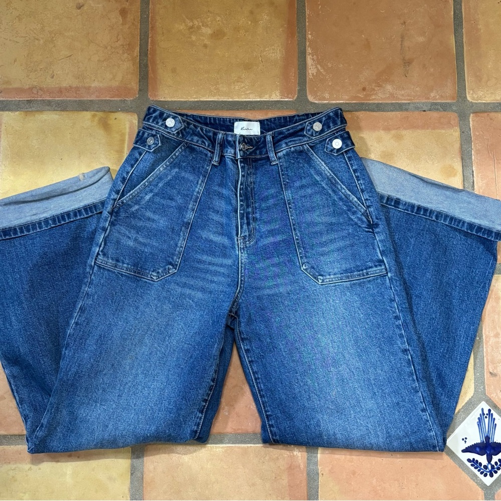Stylish Blue Flare & Wide Leg Jeans
